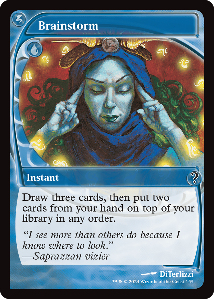 Brainstorm (Future Sight) [Mystery Booster 2] | Lots Moore NSW