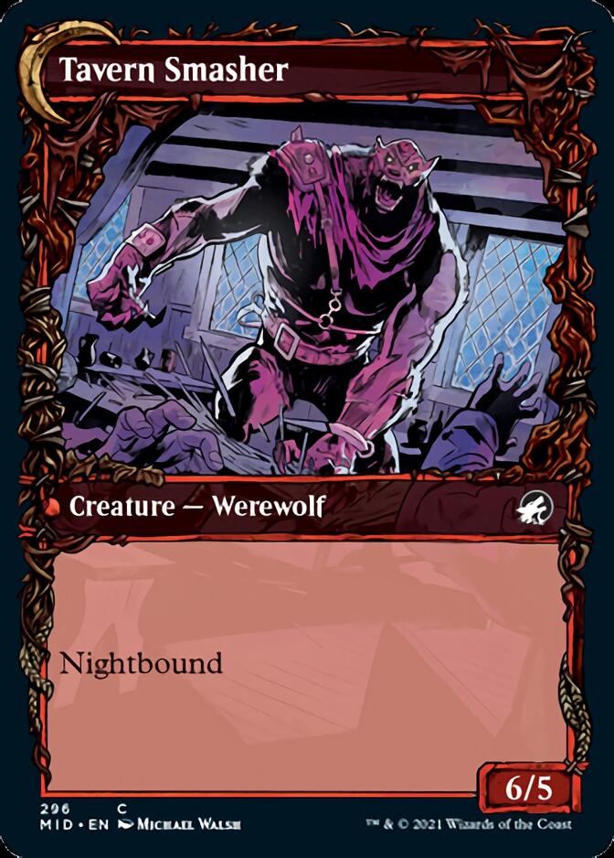 Tavern Ruffian // Tavern Smasher (Showcase Equinox) [Innistrad: Midnight Hunt] | Lots Moore NSW