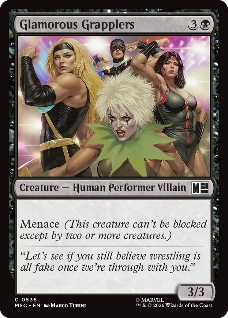 Glamorous Grapplers [Marvel Super Heroes Commander] | Lots Moore NSW