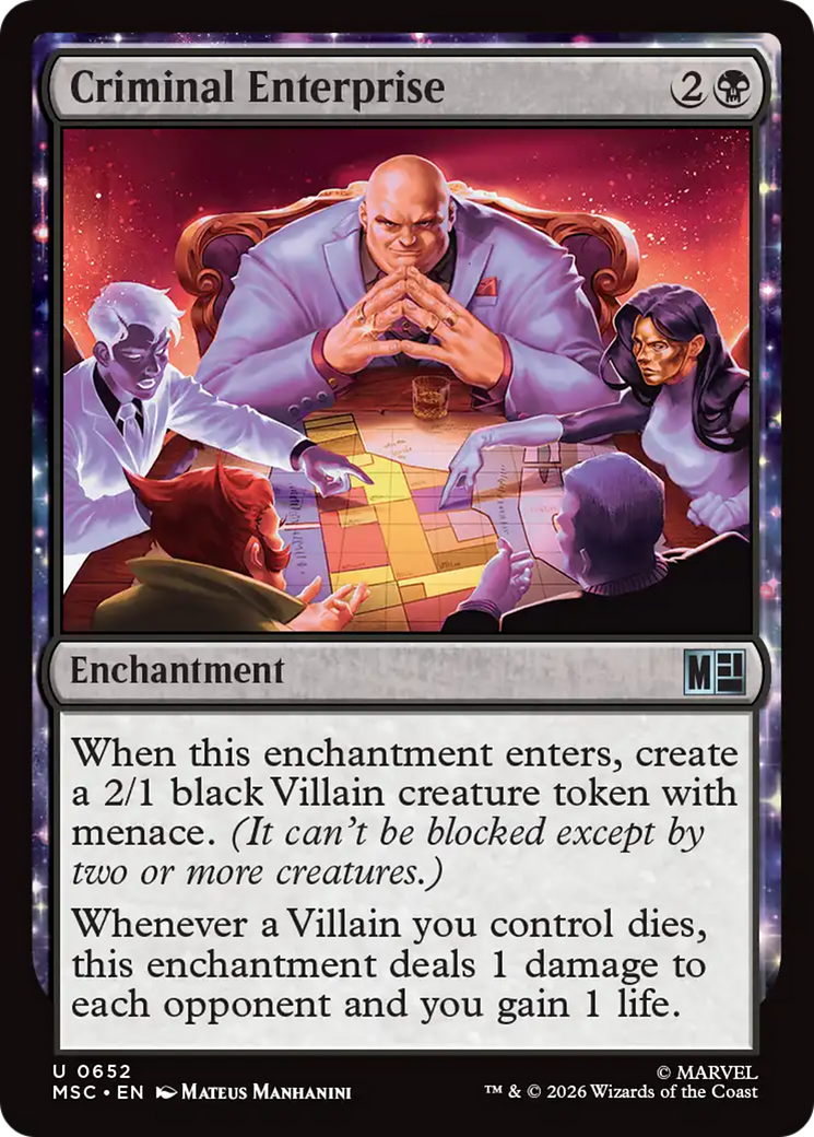 Criminal Enterprise [Marvel Super Heroes Commander] | Lots Moore NSW