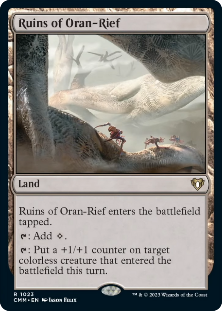 Ruins of Oran-Rief [Commander Masters] | Lots Moore NSW