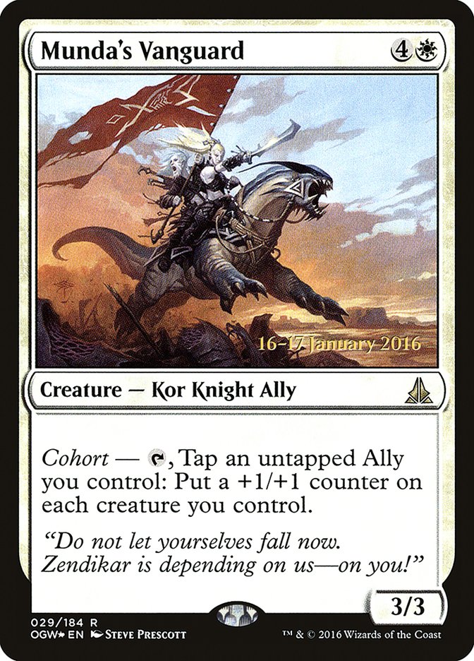 Munda's Vanguard [Oath of the Gatewatch Prerelease Promos] | Lots Moore NSW
