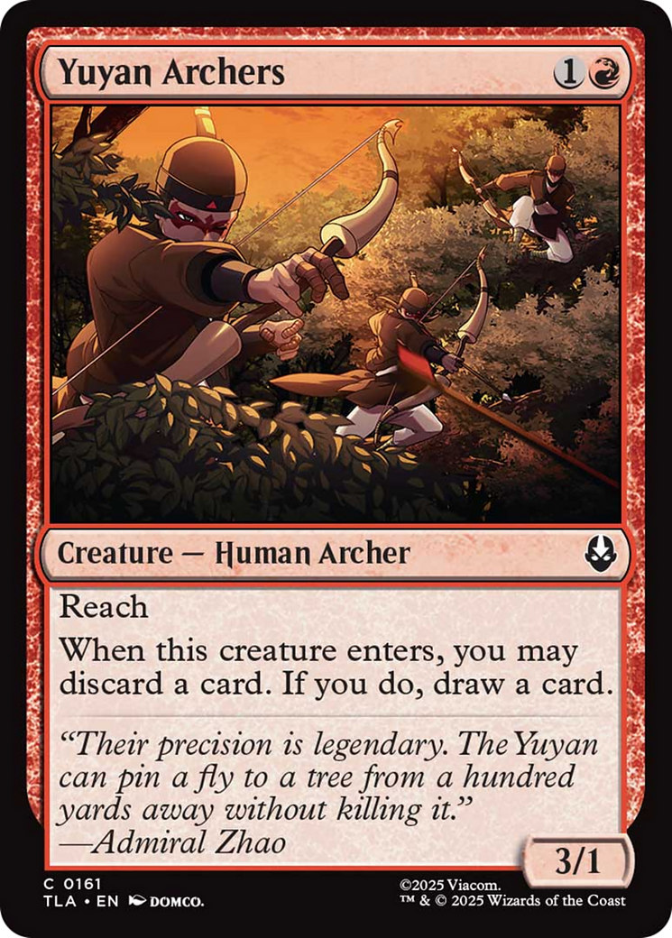 Yuyan Archers [Avatar: The Last Airbender] | Lots Moore NSW