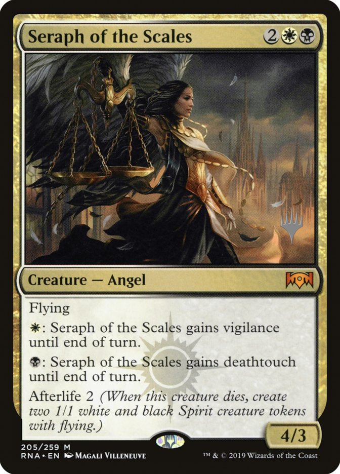 Seraph of the Scales (Promo Pack) [Ravnica Allegiance Promos] | Lots Moore NSW