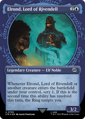 Elrond, Lord of Rivendell (Showcase) (Surge Foil) [The Lord of the Rings: Tales of Middle-Earth] | Lots Moore NSW