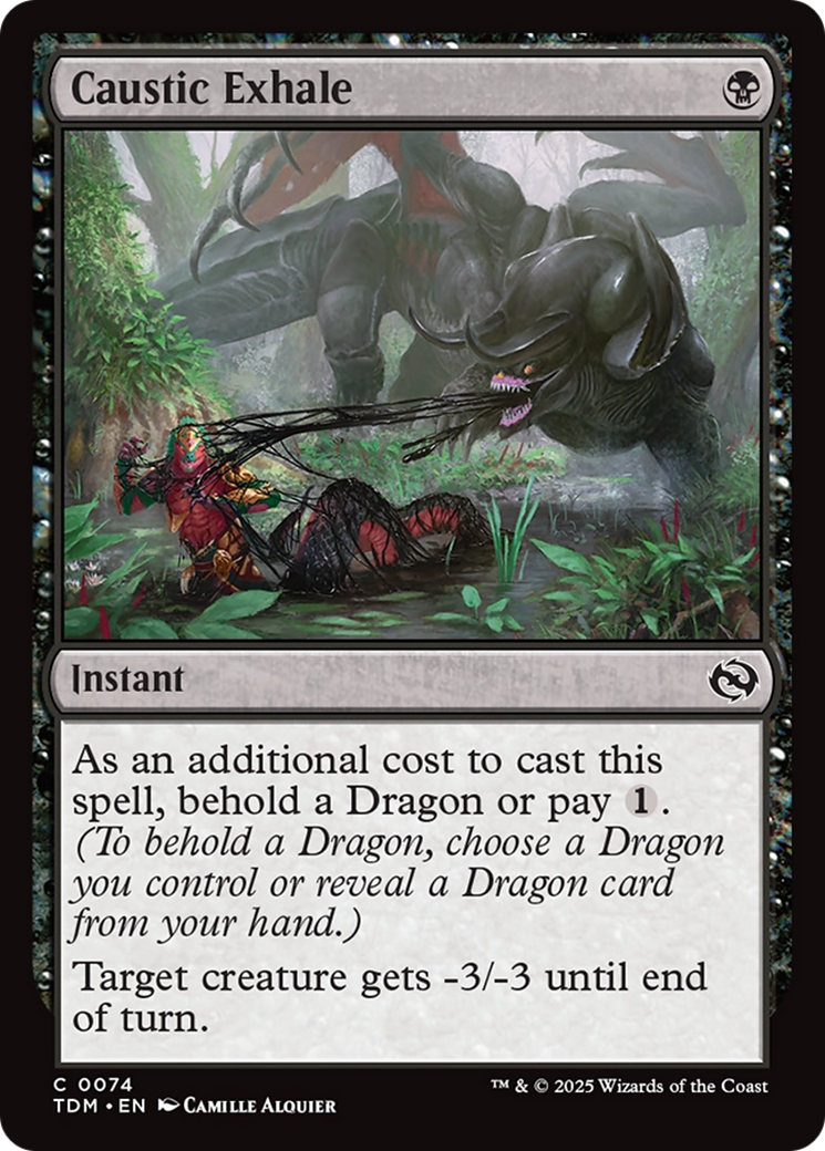 Caustic Exhale [Tarkir: Dragonstorm] | Lots Moore NSW
