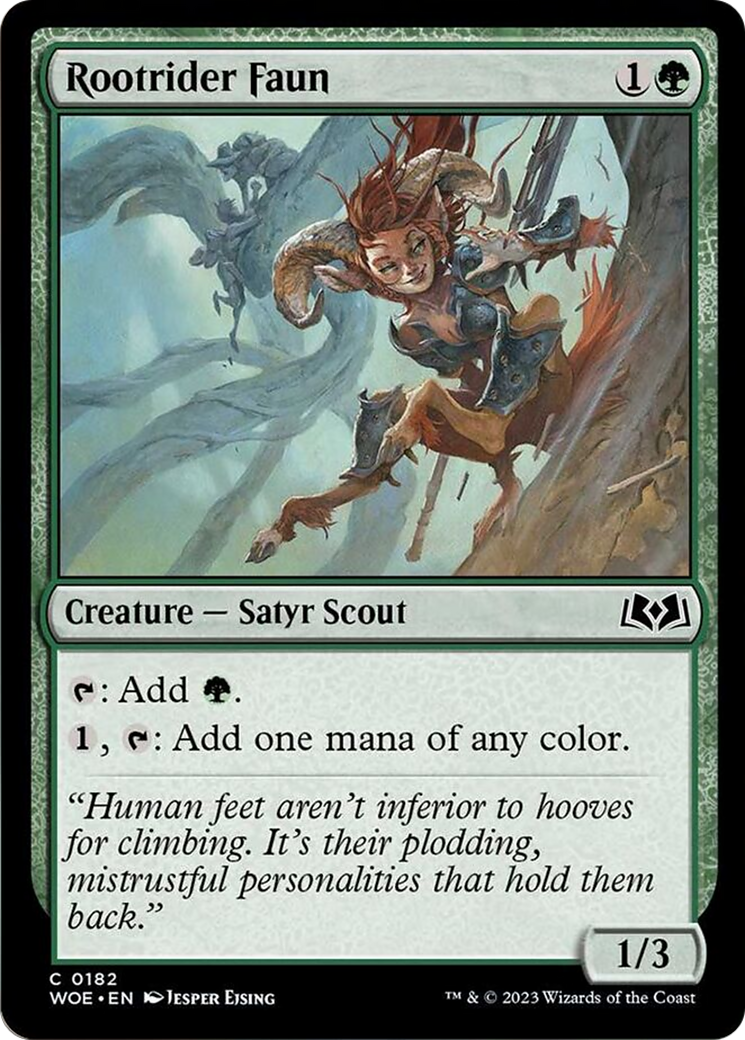 Rootrider Faun [Wilds of Eldraine] | Lots Moore NSW