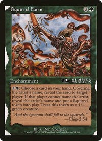 Squirrel Farm (Oversized) [Oversize Cards] | Lots Moore NSW