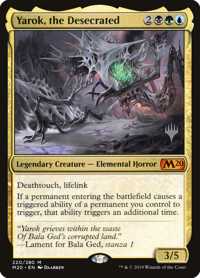 Yarok, the Desecrated (Promo Pack) [Core Set 2020 Promos] | Lots Moore NSW