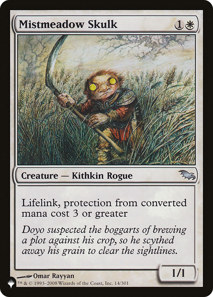 Mistmeadow Skulk [The List] | Lots Moore NSW
