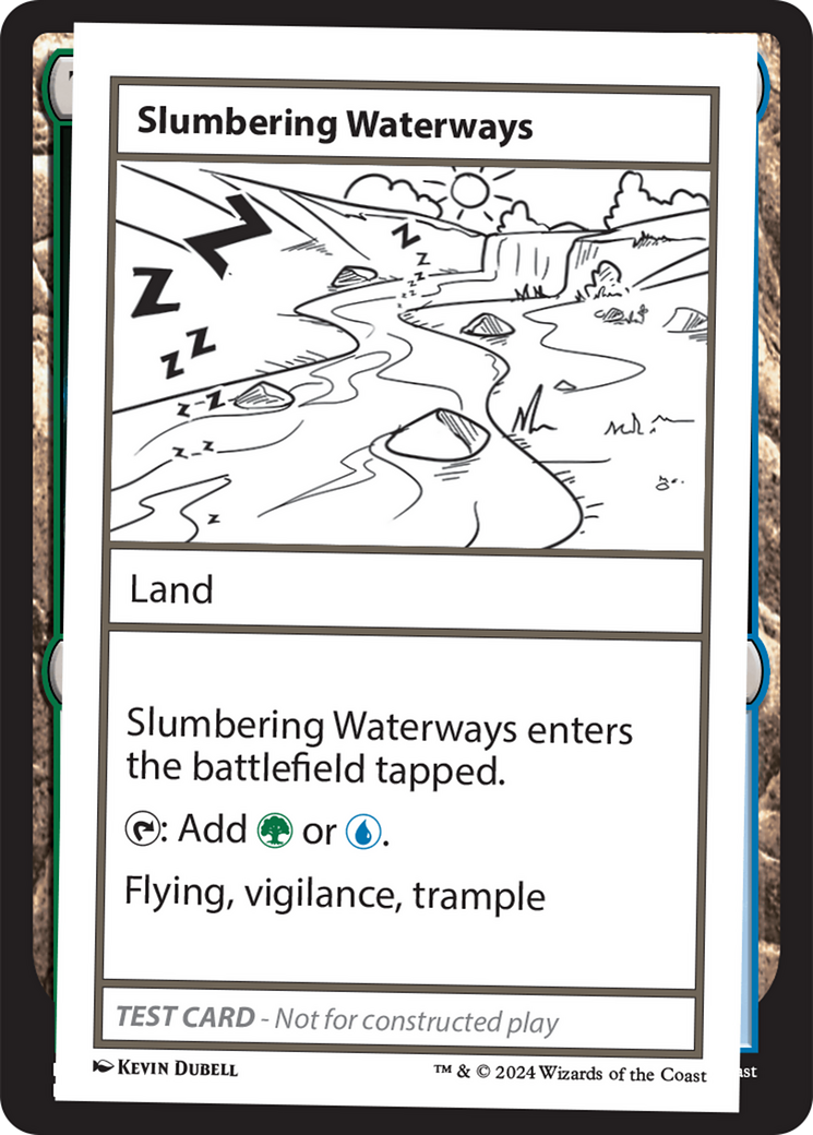 Slumbering Waterways [Mystery Booster 2 Playtest Cards] | Lots Moore NSW