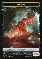 Horror // Zombie (016/036) Double-Sided Token [Commander 2014 Tokens] | Lots Moore NSW