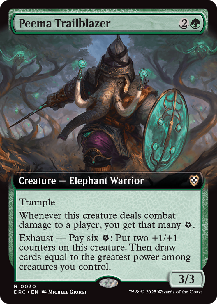 Peema Trailblazer (Extended Art) [Aetherdrift Commander] | Lots Moore NSW