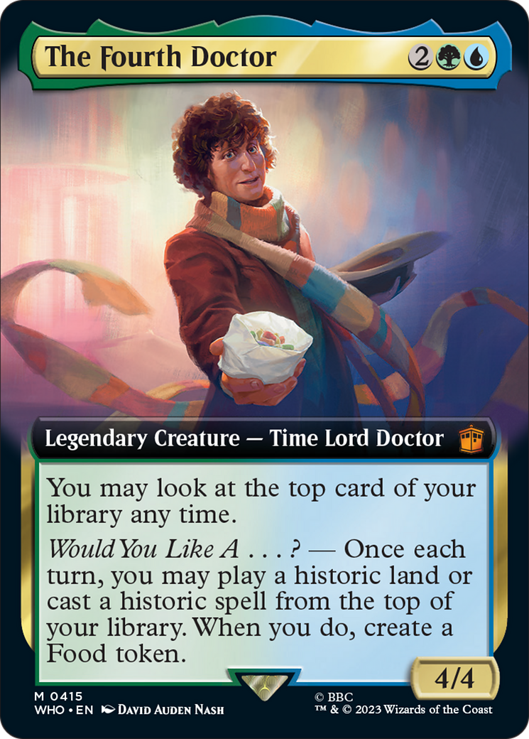 The Fourth Doctor (Extended Art) [Doctor Who] | Lots Moore NSW