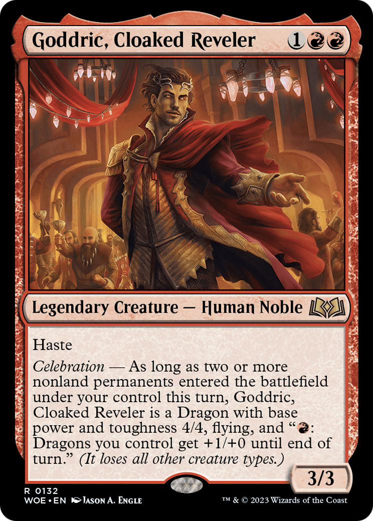 Goddric, Cloaked Reveler [Wilds of Eldraine] | Lots Moore NSW