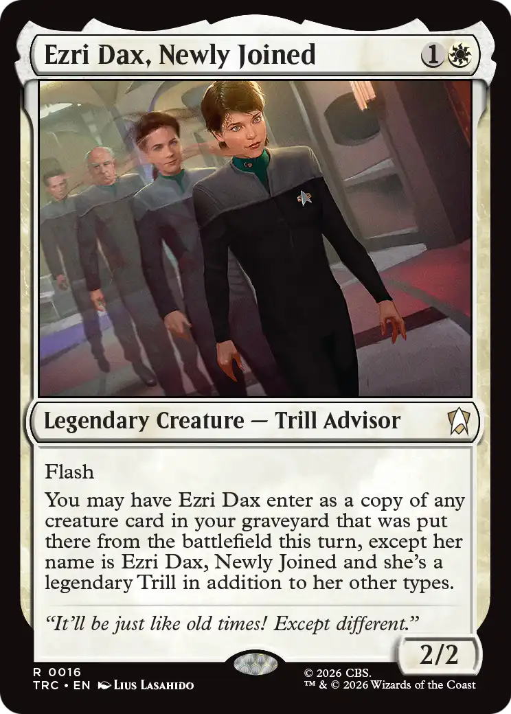 Ezri Dax, Newly Joined (Surge Foil) [Star Trek Commander] | Lots Moore NSW