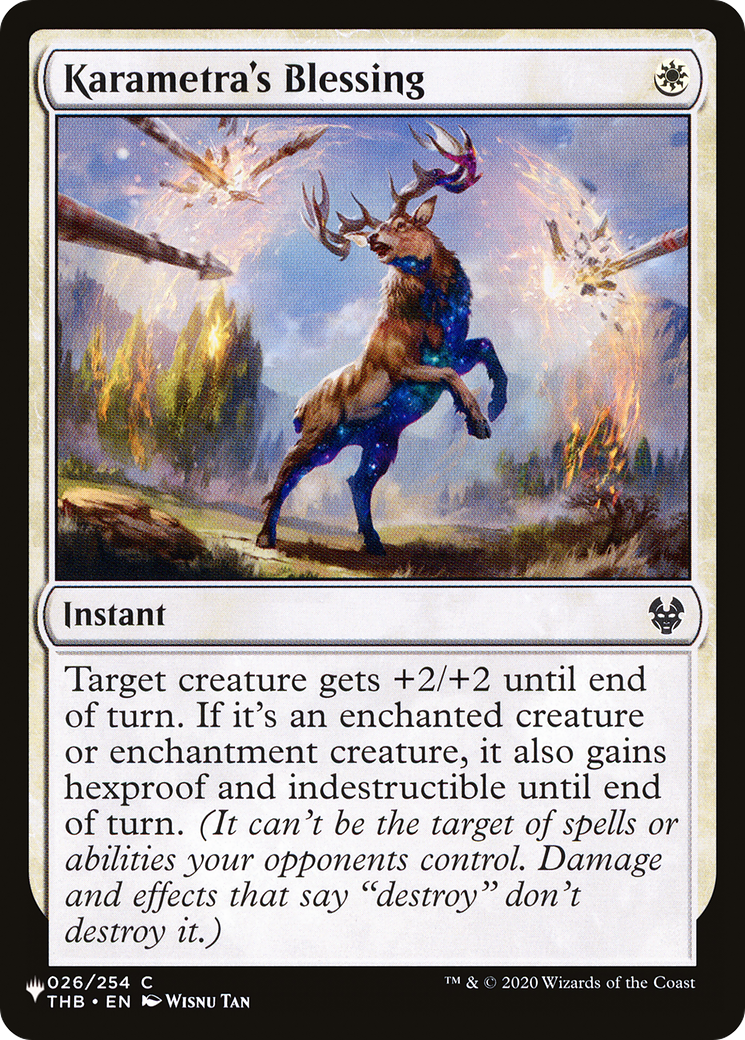 Karametra's Blessing [The List] | Lots Moore NSW