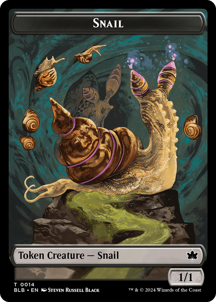 Snail Token [Bloomburrow Tokens] | Lots Moore NSW