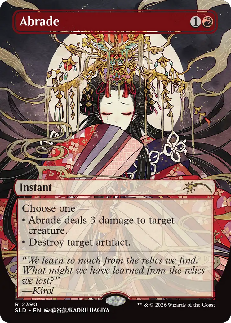 Abrade (2390) [Secret Lair Drop Series] | Lots Moore NSW