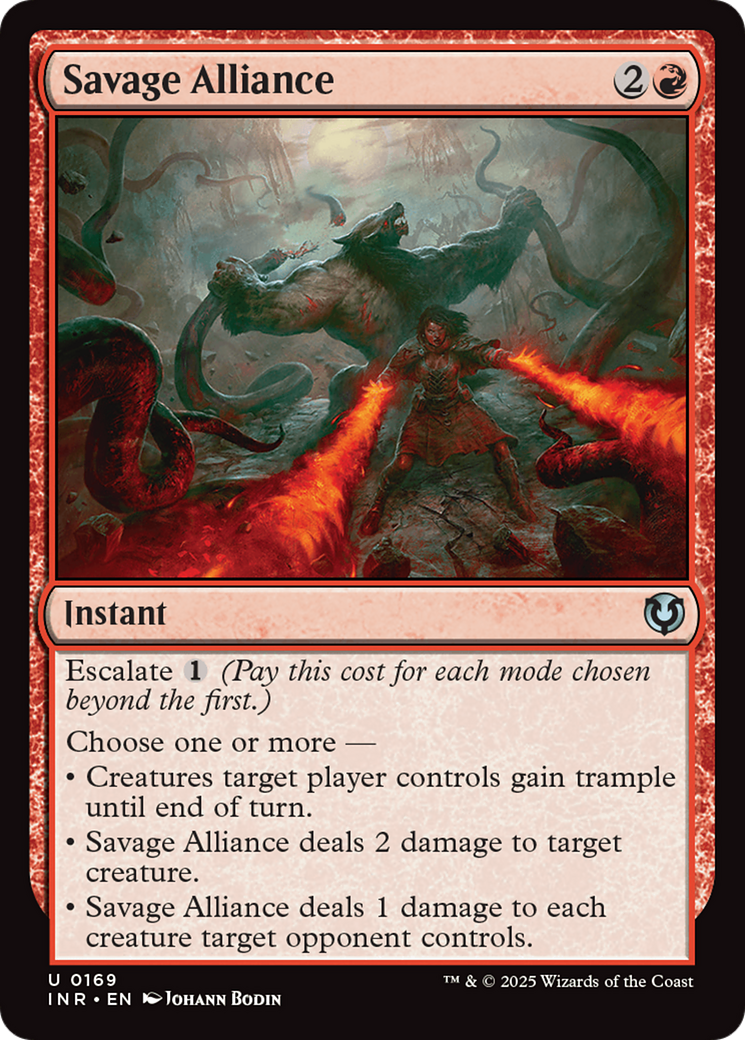 Savage Alliance [Innistrad Remastered] | Lots Moore NSW