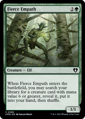 Fierce Empath [Commander Masters] | Lots Moore NSW