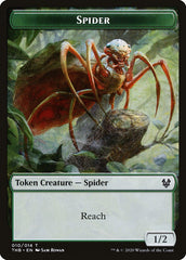 Satyr // Spider Double-Sided Token [Theros Beyond Death Tokens] | Lots Moore NSW