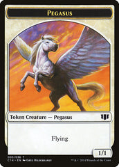 Kor Soldier // Pegasus Double-Sided Token [Commander 2014 Tokens] | Lots Moore NSW