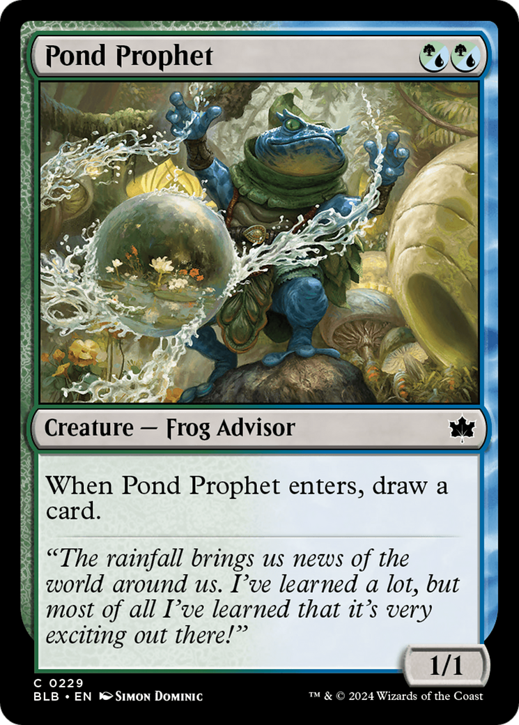 Pond Prophet [Bloomburrow] | Lots Moore NSW