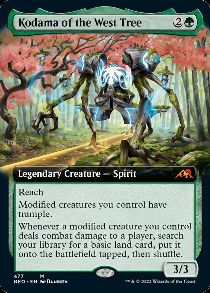 Kodama of the West Tree (Extended Art) [Kamigawa: Neon Dynasty] | Lots Moore NSW