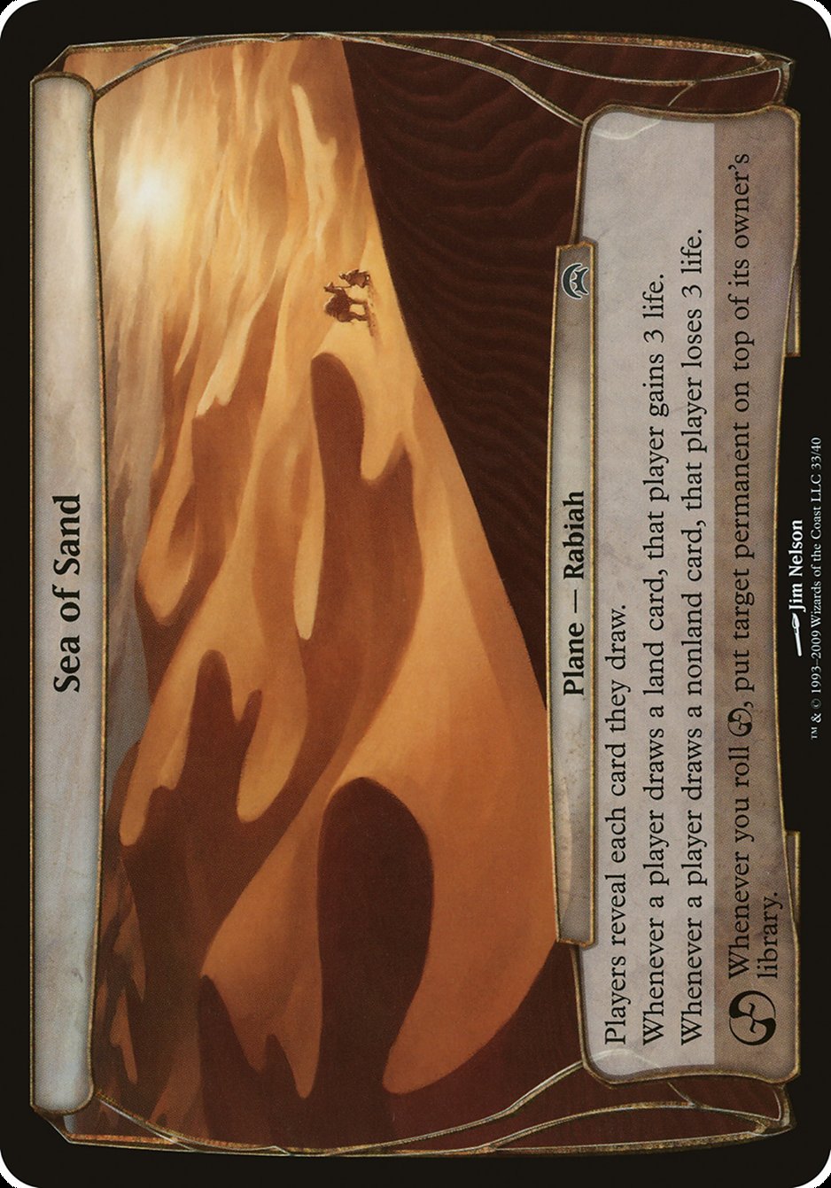 Sea of Sand (Planes) [Planechase Planes] | Lots Moore NSW