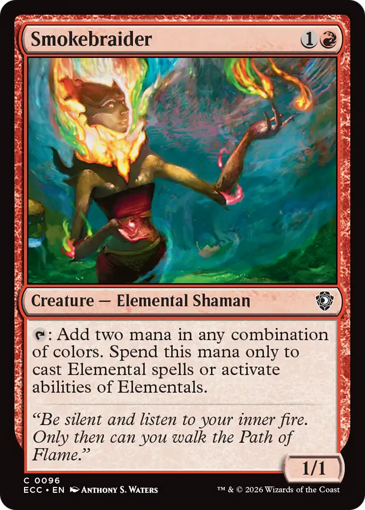 Smokebraider [Lorwyn Eclipsed Commander] | Lots Moore NSW
