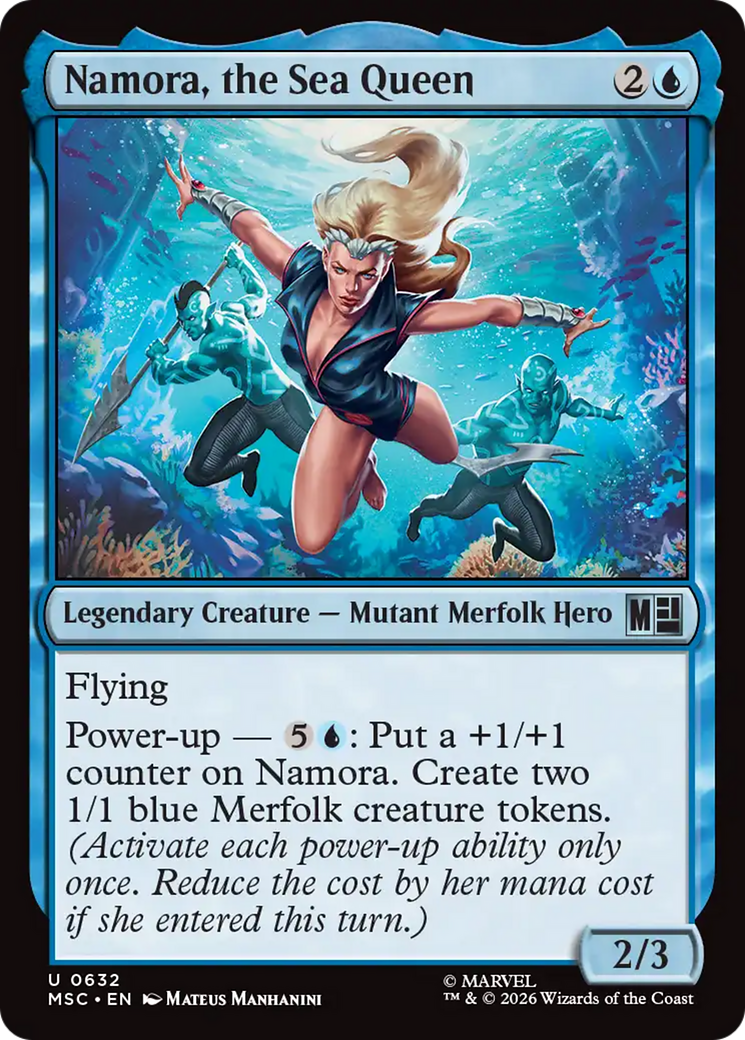 Namora, the Sea Queen [Marvel Super Heroes Commander] | Lots Moore NSW