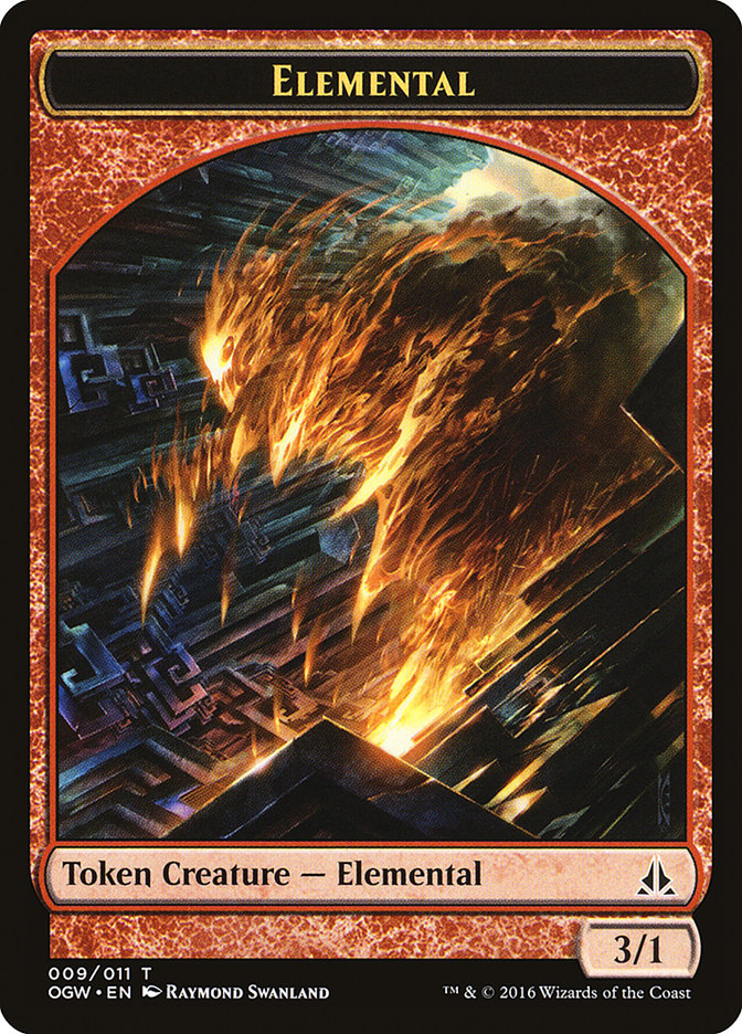 Elemental Token (009/011) [Oath of the Gatewatch Tokens] | Lots Moore NSW