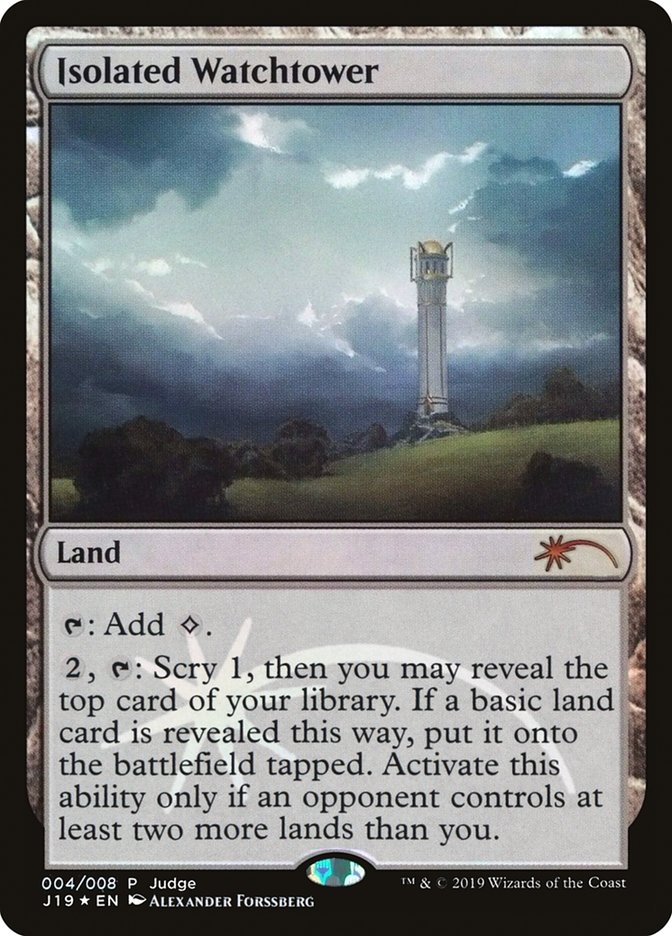 Isolated Watchtower [Judge Gift Cards 2019] | Lots Moore NSW