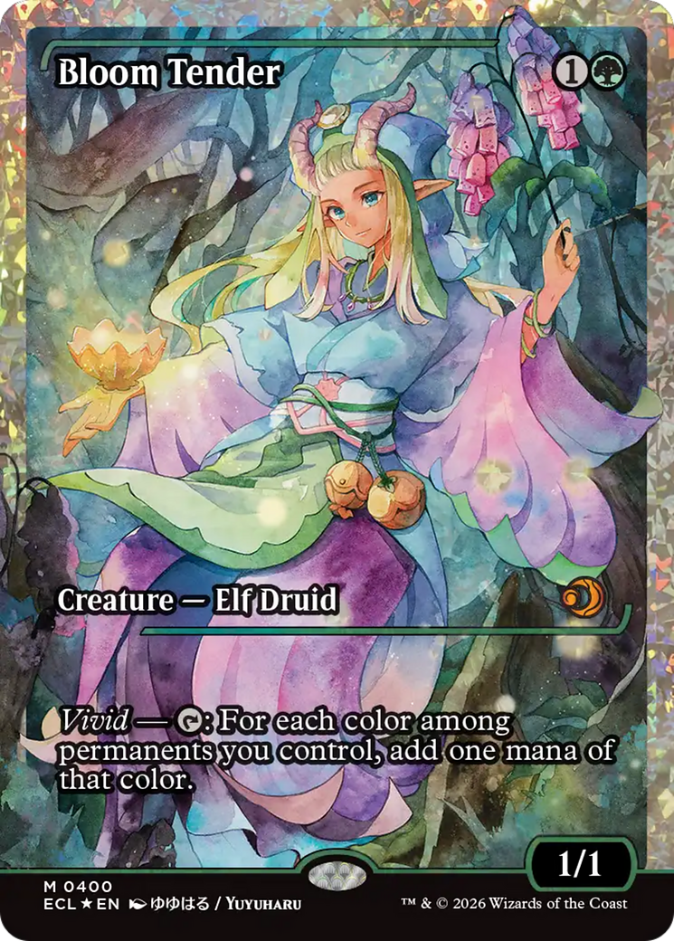 Bloom Tender (0400) (Showcase) (Fracture Foil) [Lorwyn Eclipsed] | Lots Moore NSW