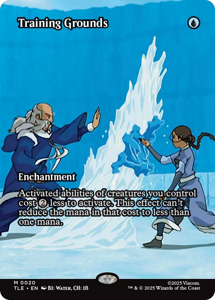 Training Grounds (Borderless) [Avatar: The Last Airbender: Eternal-Legal] Magic: The Gathering | Lots Moore NSW