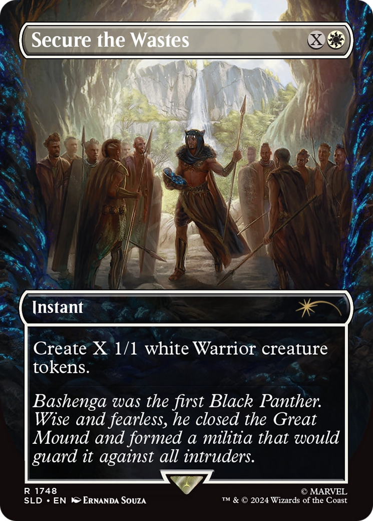 Secure the Wastes (Rainbow Foil) [Secret Lair Drop Series] | Lots Moore NSW
