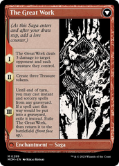 Urabrask // The Great Work (Showcase Planar Booster Fun) [March of the Machine] | Lots Moore NSW