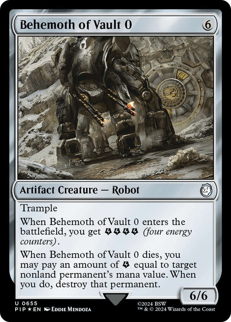 Behemoth of Vault 0 (Surge Foil) [Fallout] | Lots Moore NSW