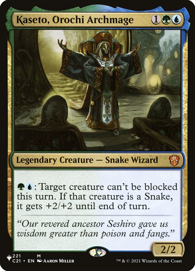 Kaseto, Orochi Archmage [The List] | Lots Moore NSW