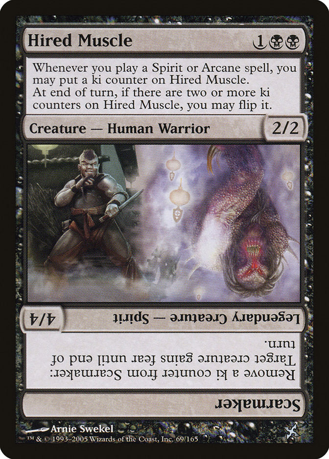 Hired Muscle // Scarmaker [Betrayers of Kamigawa] | Lots Moore NSW
