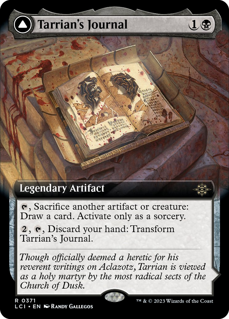 Tarrian's Journal // The Tomb of Aclazotz (Extended Art) [The Lost Caverns of Ixalan] | Lots Moore NSW