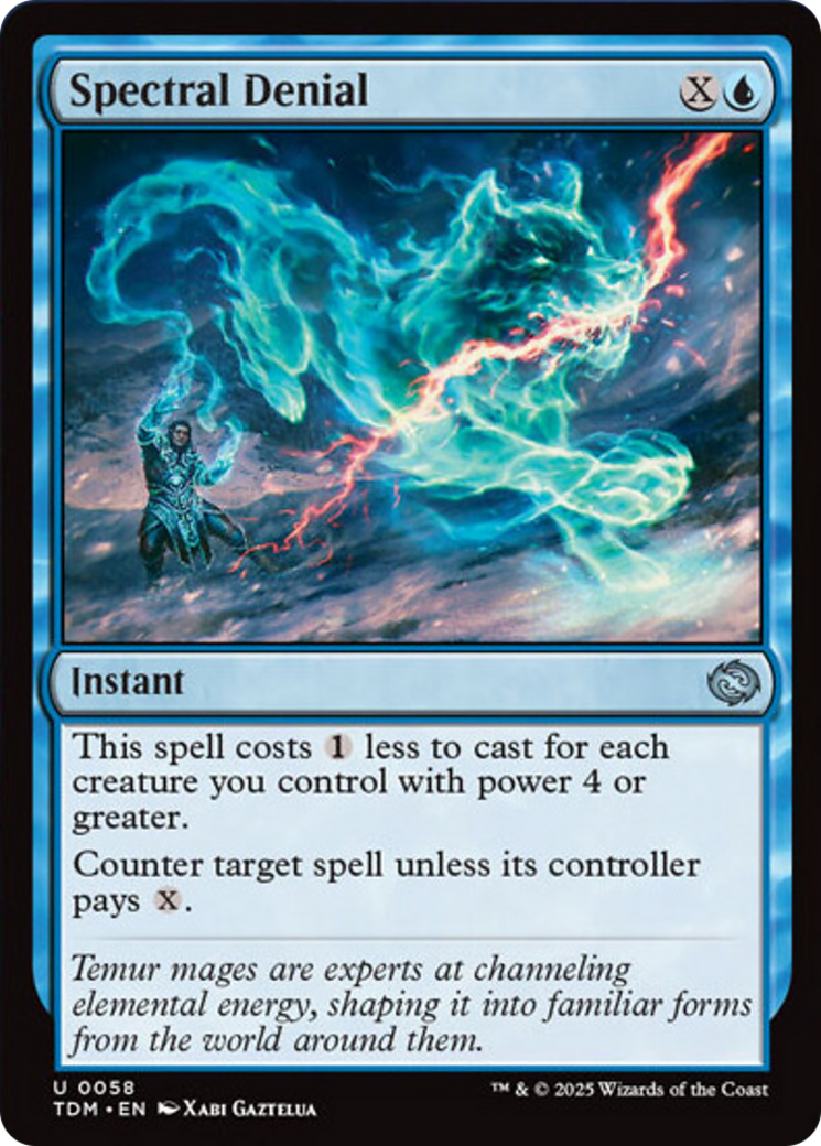 Spectral Denial [Tarkir: Dragonstorm] | Lots Moore NSW