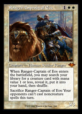 Ranger-Captain of Eos (Retro Foil Etched) [Modern Horizons] | Lots Moore NSW