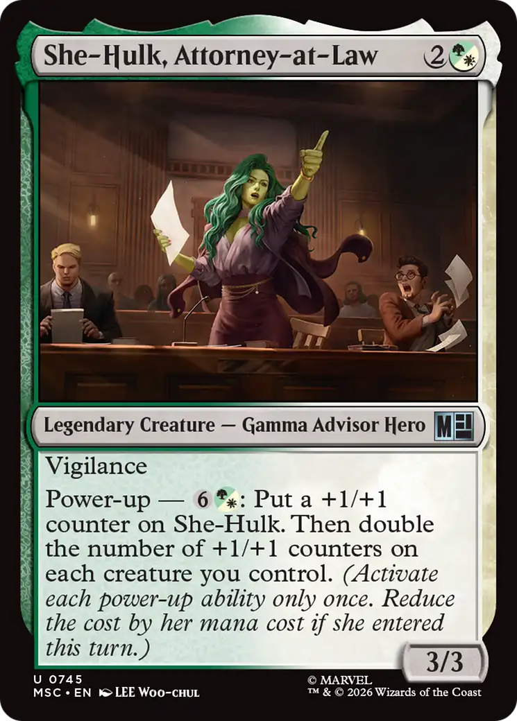 She-Hulk, Wallbreaker (Surge Foil) [Marvel Super Heroes Commander] | Lots Moore NSW