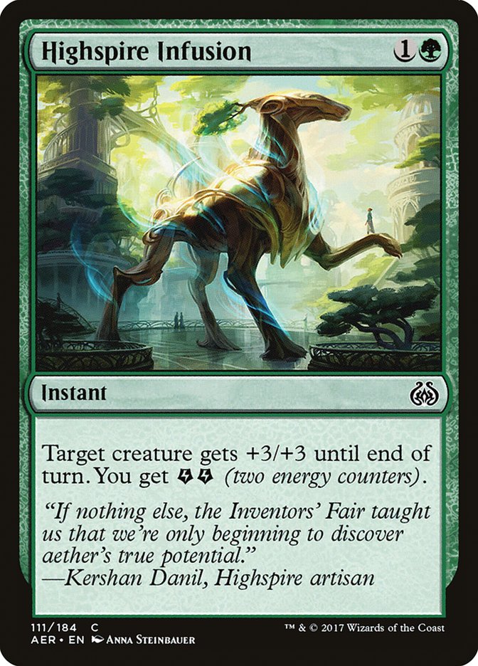 Highspire Infusion [Aether Revolt] | Lots Moore NSW