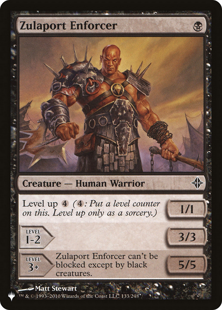 Zulaport Enforcer [The List Reprints] | Lots Moore NSW