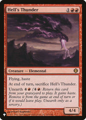 Hell's Thunder [The List] | Lots Moore NSW