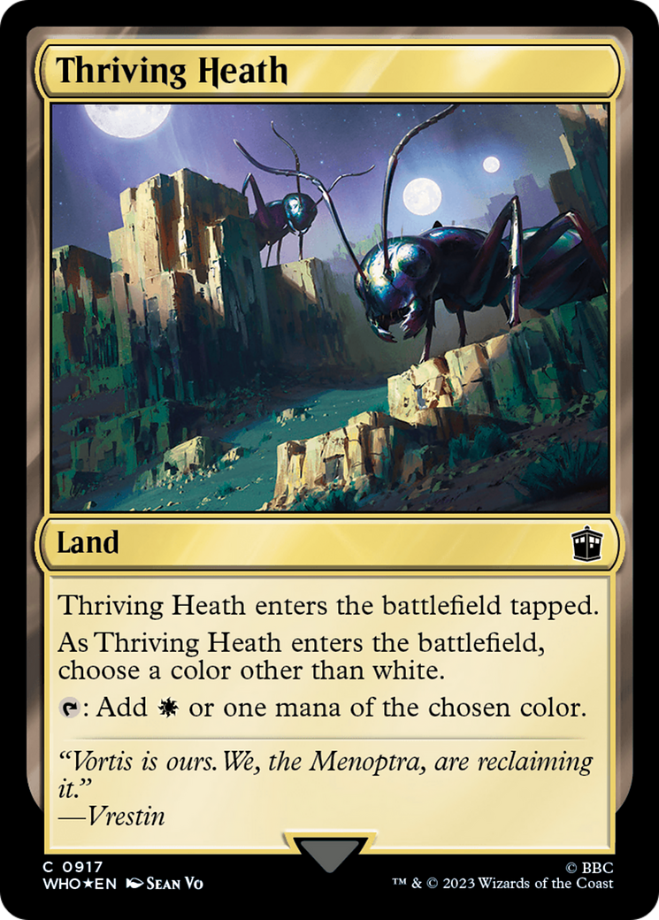 Thriving Heath (Surge Foil) [Doctor Who] | Lots Moore NSW