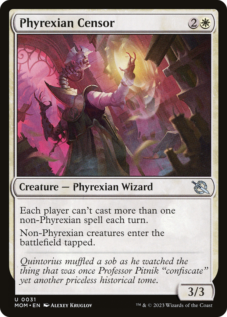 Phyrexian Censor [March of the Machine] | Lots Moore NSW